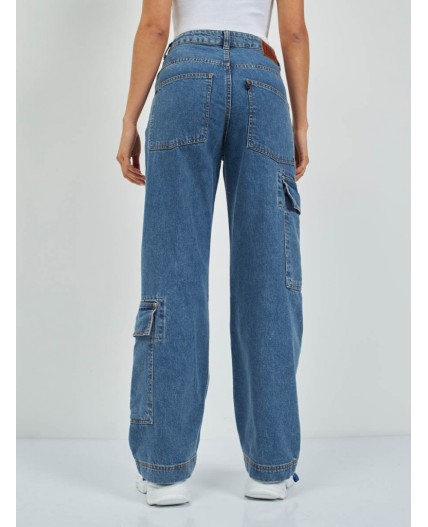 джинсы стирка средняя