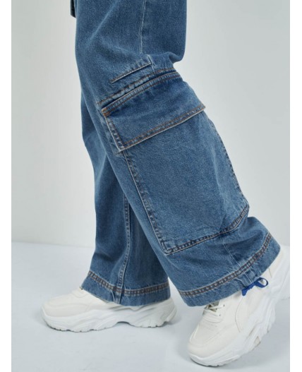 джинсы стирка средняя