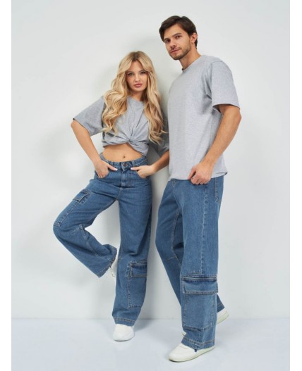 джинсы стирка средняя