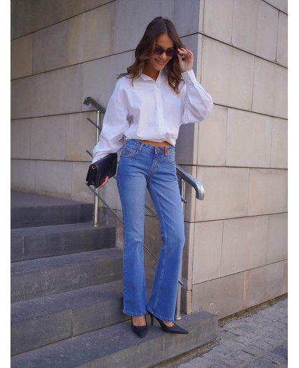 джинсы женские стирка средняя