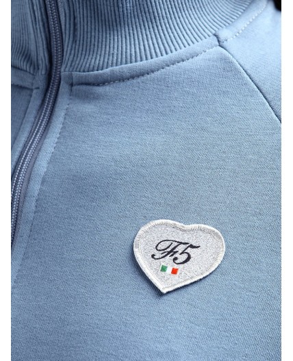 толстовка женская голубой