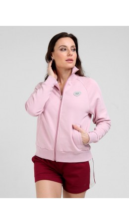 толстовка женская розовый