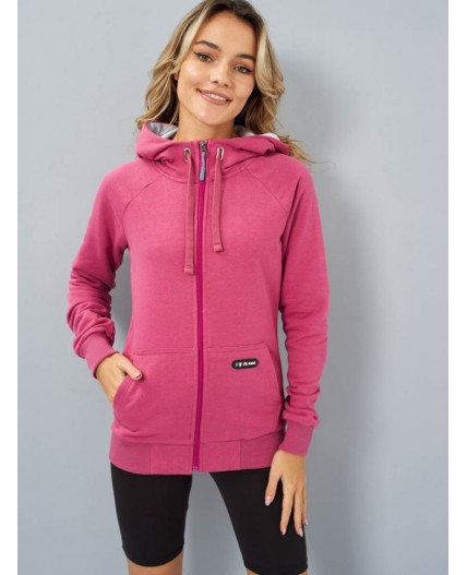 толстовка женская ягодный