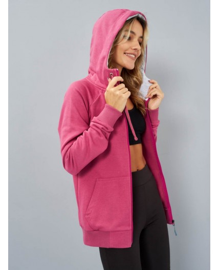 толстовка женская ягодный