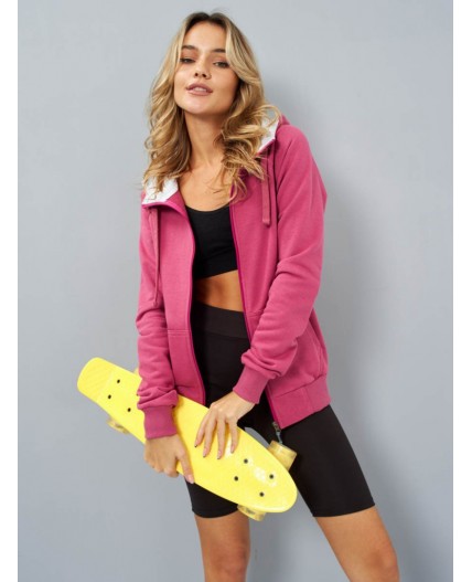 толстовка женская ягодный