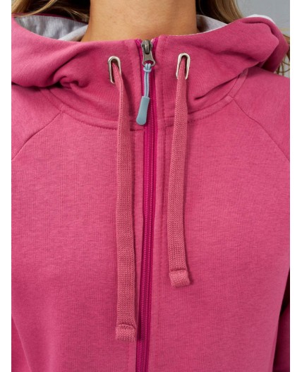 толстовка женская ягодный