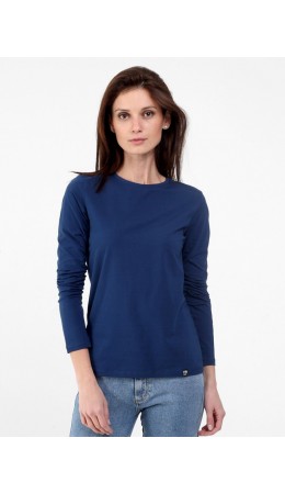 футболка женская синий