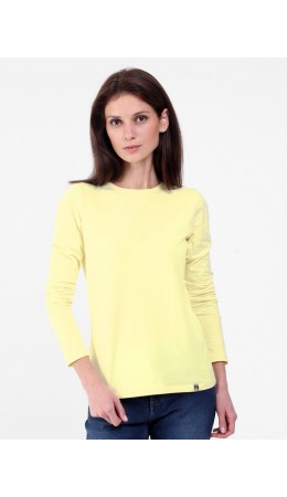 футболка женская бледно-желтый