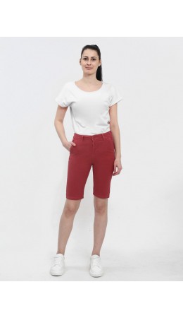 шорты женские коралловый