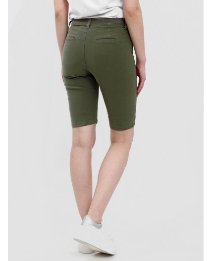 шорты женские оливковый