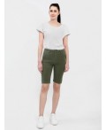 шорты женские оливковый