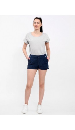 шорты женские синий