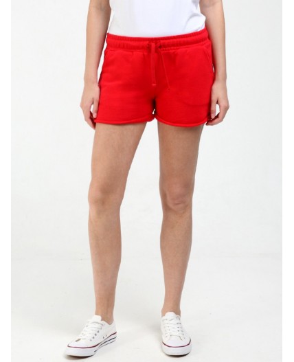 шорты женские красный