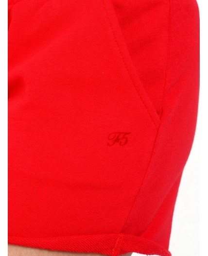 шорты женские красный