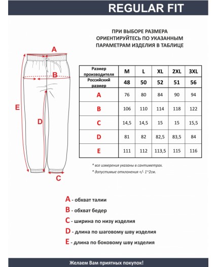 брюки мужские черный