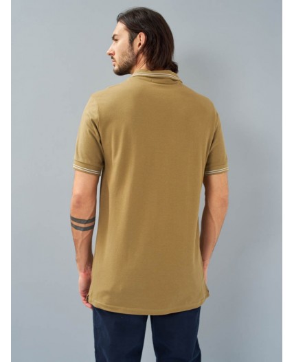 поло мужское хаки