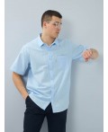 рубашка мужская светло-синий