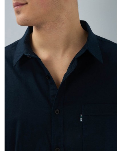 рубашка мужская синий