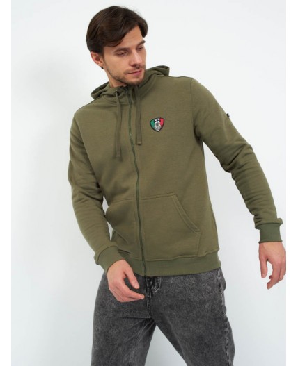 толстовка мужская болотный