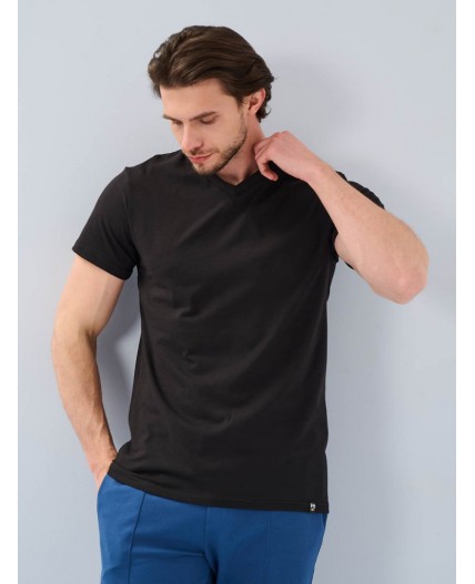 футболка мужская черный