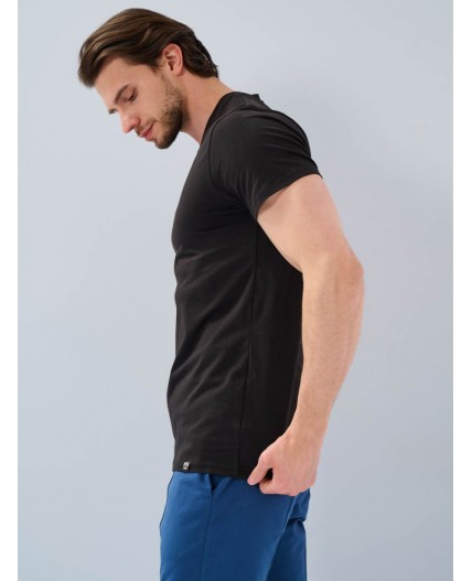 футболка мужская черный