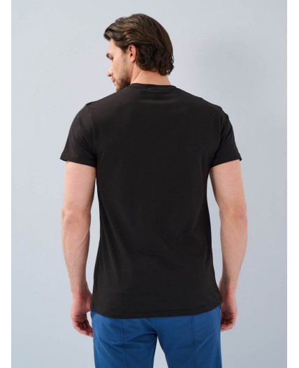 футболка мужская черный