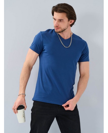 футболка мужская темно-синий