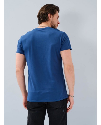 футболка мужская темно-синий