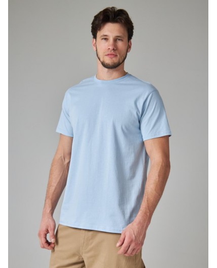 футболка мужская пастельно-голубой