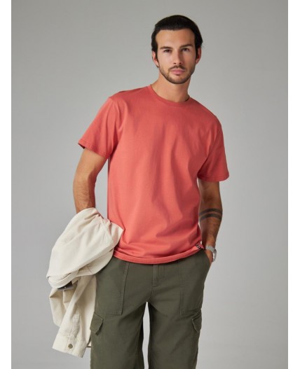 футболка мужская терракотовый