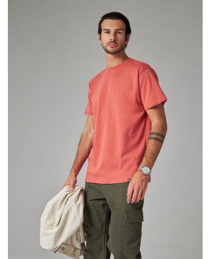 футболка мужская терракотовый