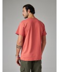 футболка мужская терракотовый