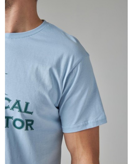 футболка мужская пастельно-голубой