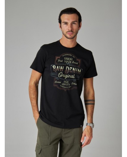 футболка мужская черный