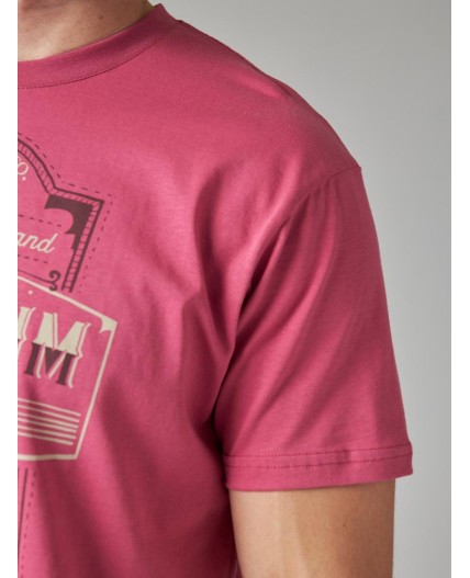 футболка мужская брусника