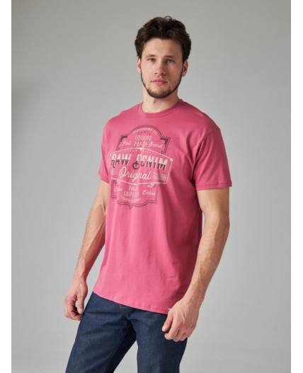 футболка мужская брусника