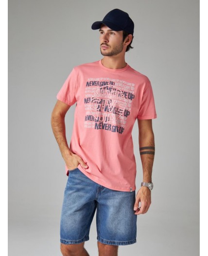 футболка мужская лососевый