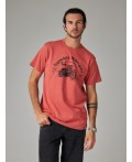 футболка мужская терракотовый
