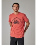 футболка мужская терракотовый