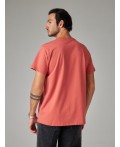 футболка мужская терракотовый