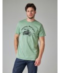 футболка мужская зеленый