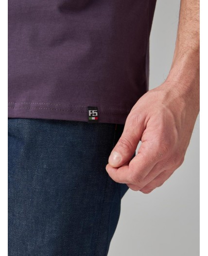 футболка мужская сливовый