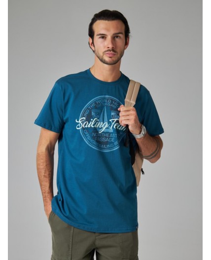 футболка мужская морской