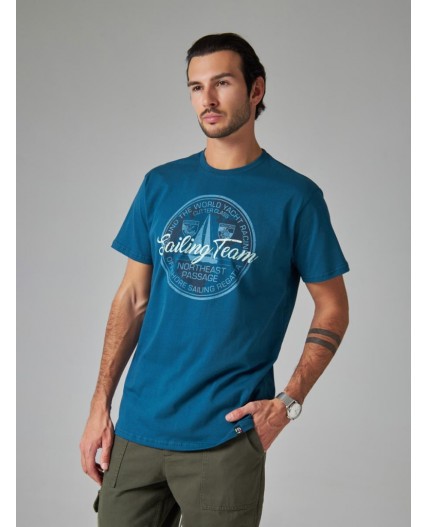 футболка мужская морской