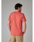 футболка мужская терракотовый