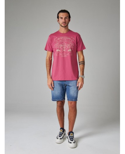 футболка мужская брусника