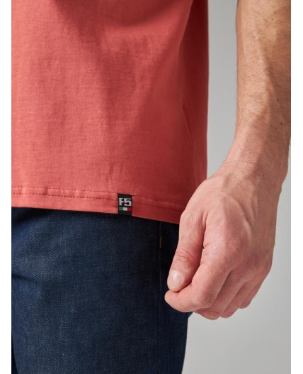 футболка мужская терракотовый