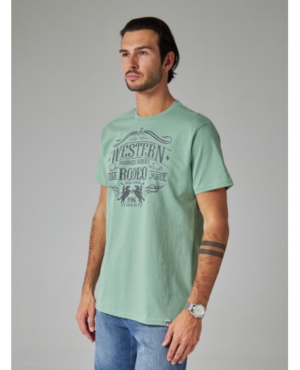 футболка мужская зеленый