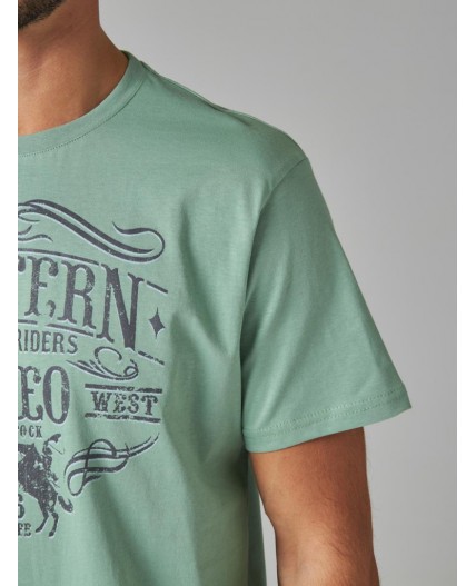 футболка мужская зеленый