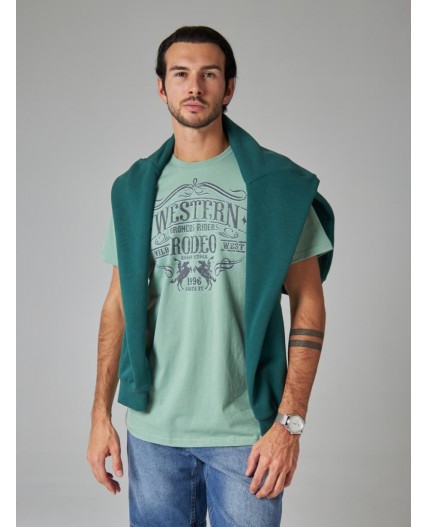 футболка мужская зеленый